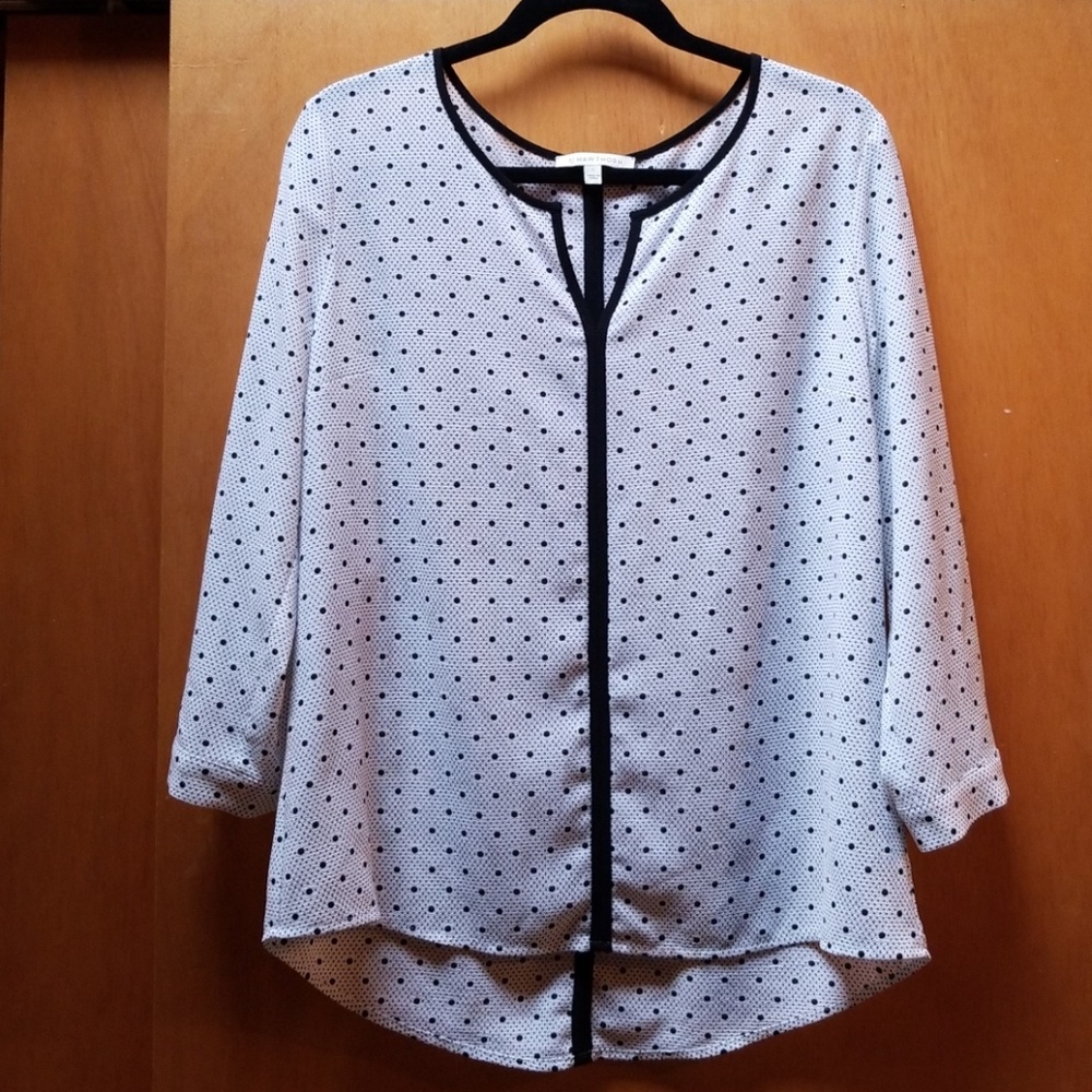 Stitch Fix: 41 Hawthorn - Litton Split Neck Blouse